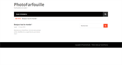 Desktop Screenshot of photofarfouille.com